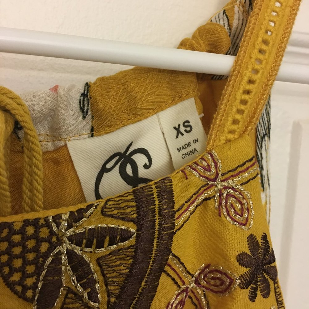 ANTHROPOLOGIE Paradiso Koi Fish Halter Maxi Dress - Picture 4 of 6